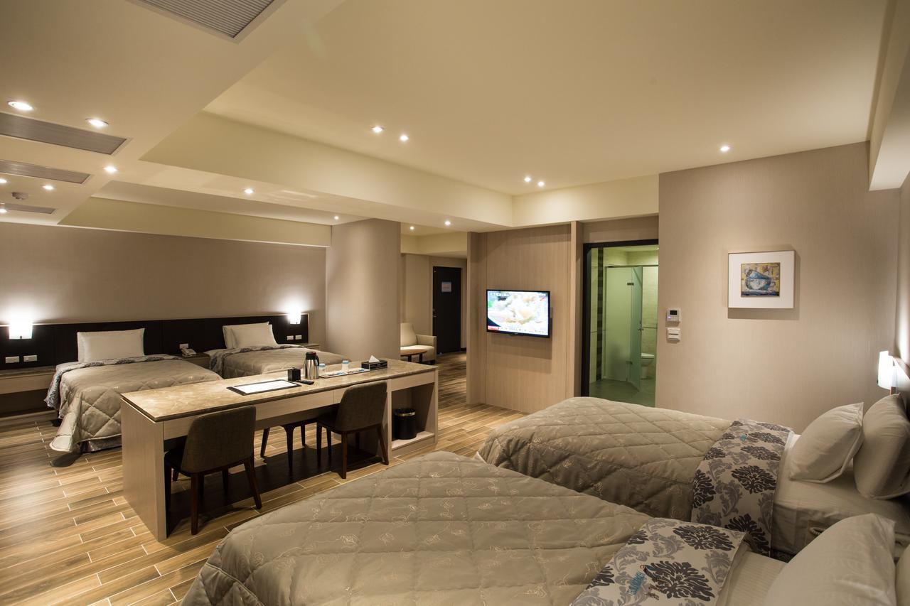 Verygood Business Hotel Huatan Buitenkant foto